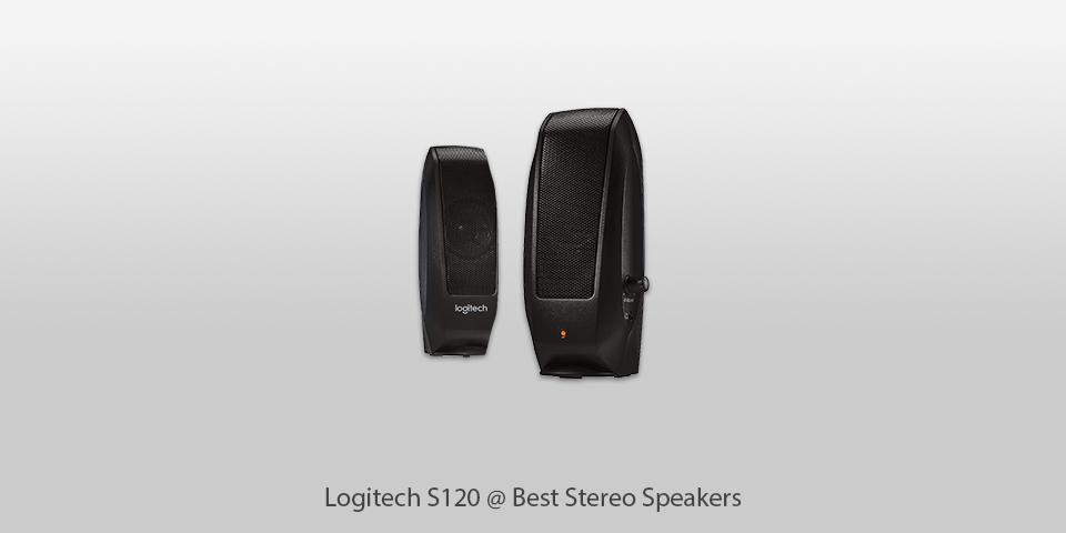 logitech s120 stereo speakers