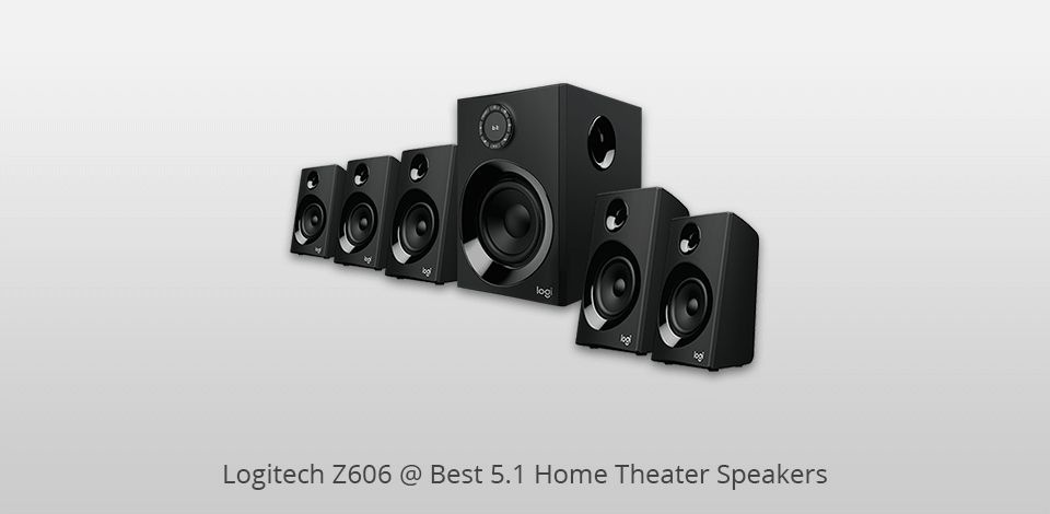 logitech z606 5-1 home theater speakers
