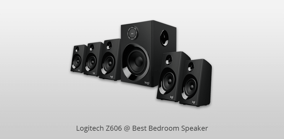 logitech z606 bedroom speakers