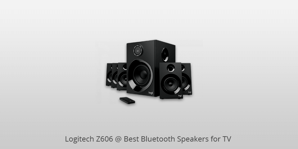 logitech z606 bluetooth speakers for tv