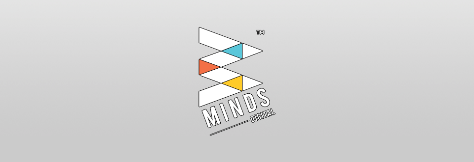 3 minds digital logo