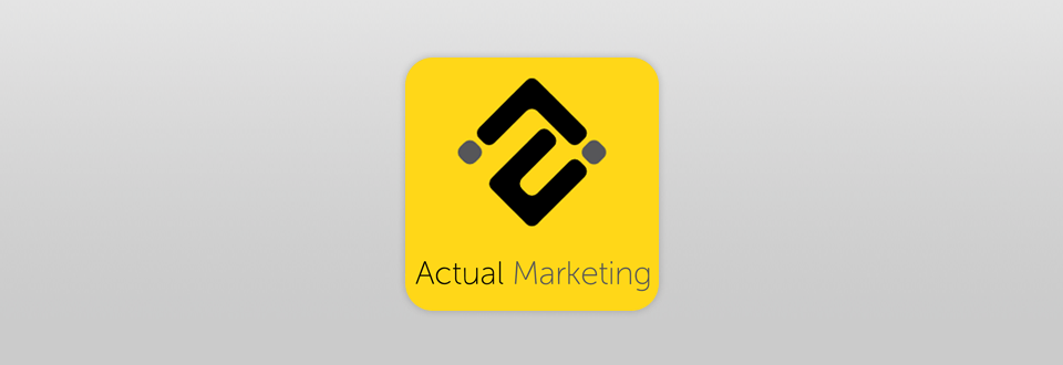 actual marketing logo