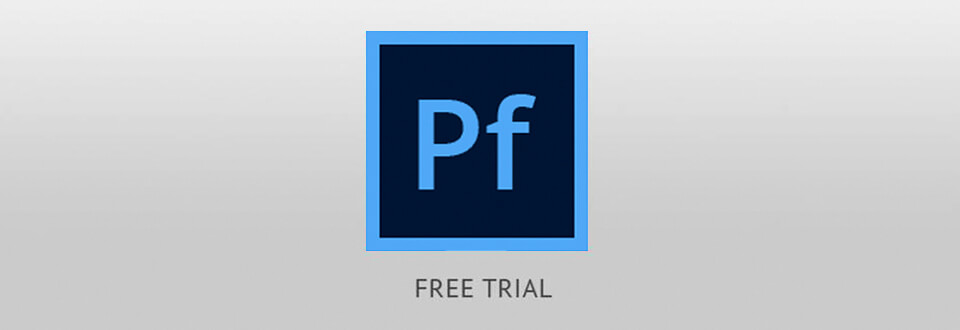 logotip brezplačne preskusne različice portfelja adobe