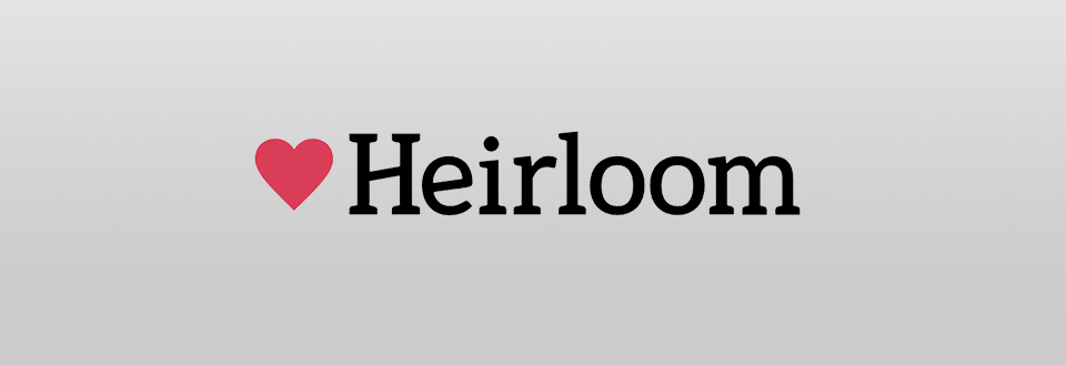 heirloom video book logo