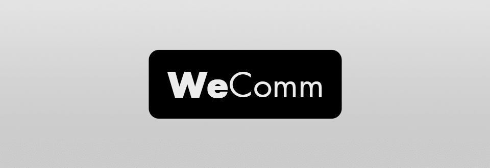 logo de wecomm