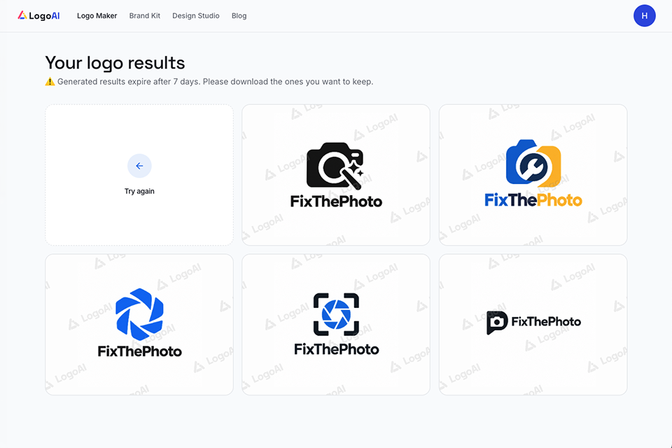 logoai ai logo generator