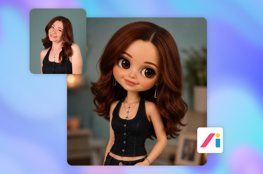 logoai blythe doll ai generator