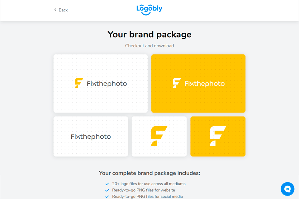 logobly process of logo creation