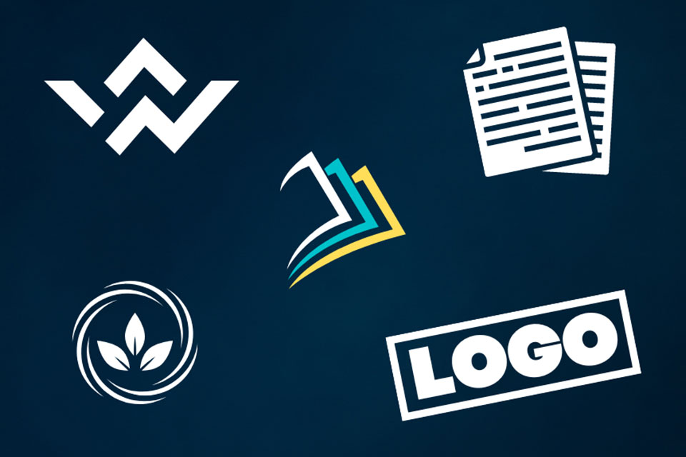 logos and headings