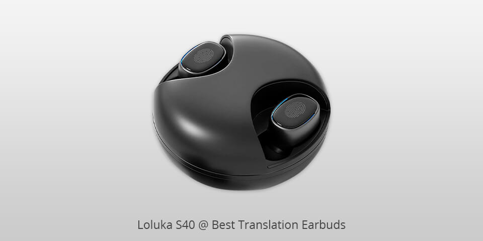 loluka s40 translation earbuds