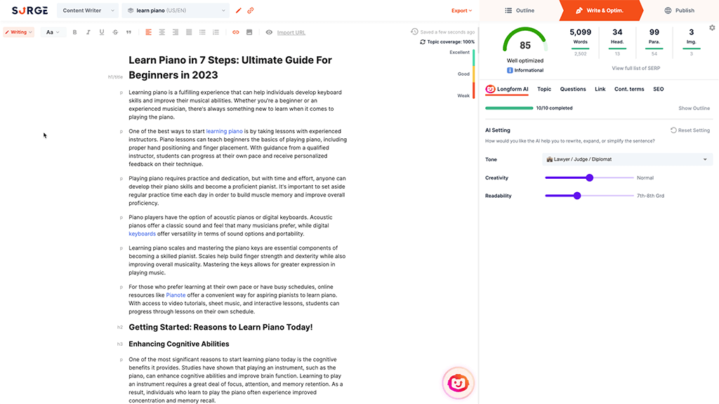 longform ai surgegraph