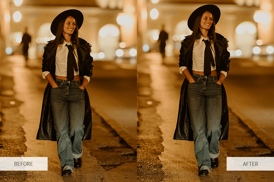 look taller in photos app example