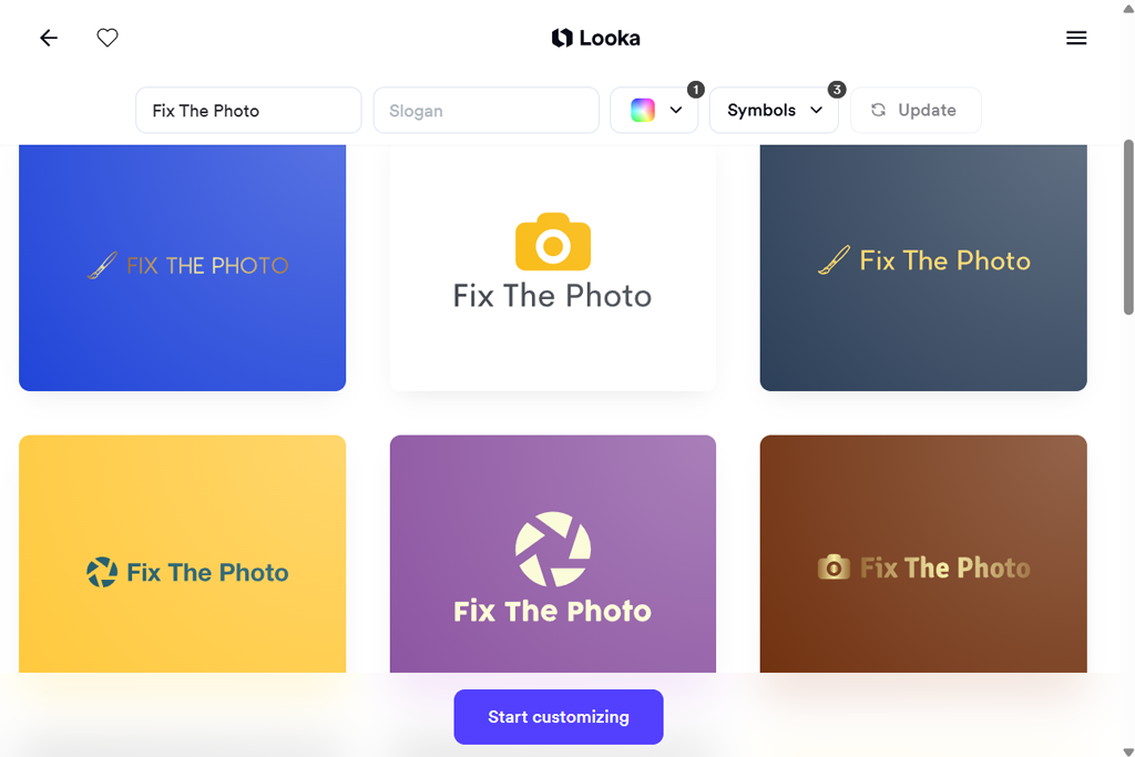 looka ai logo generator