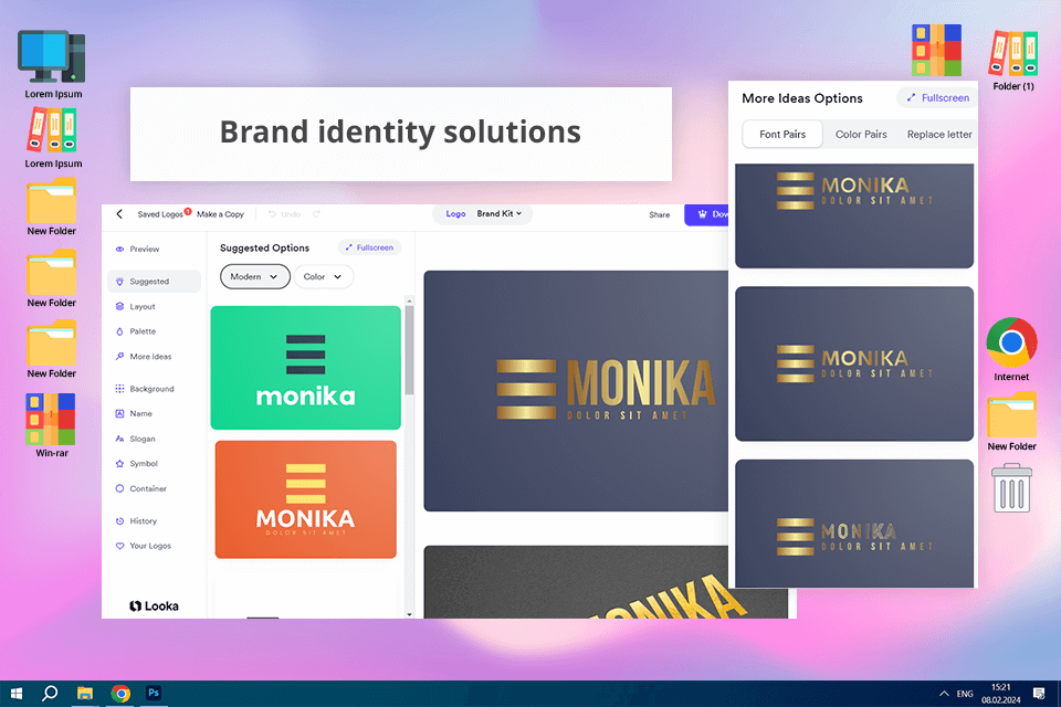 looka designevo alternative