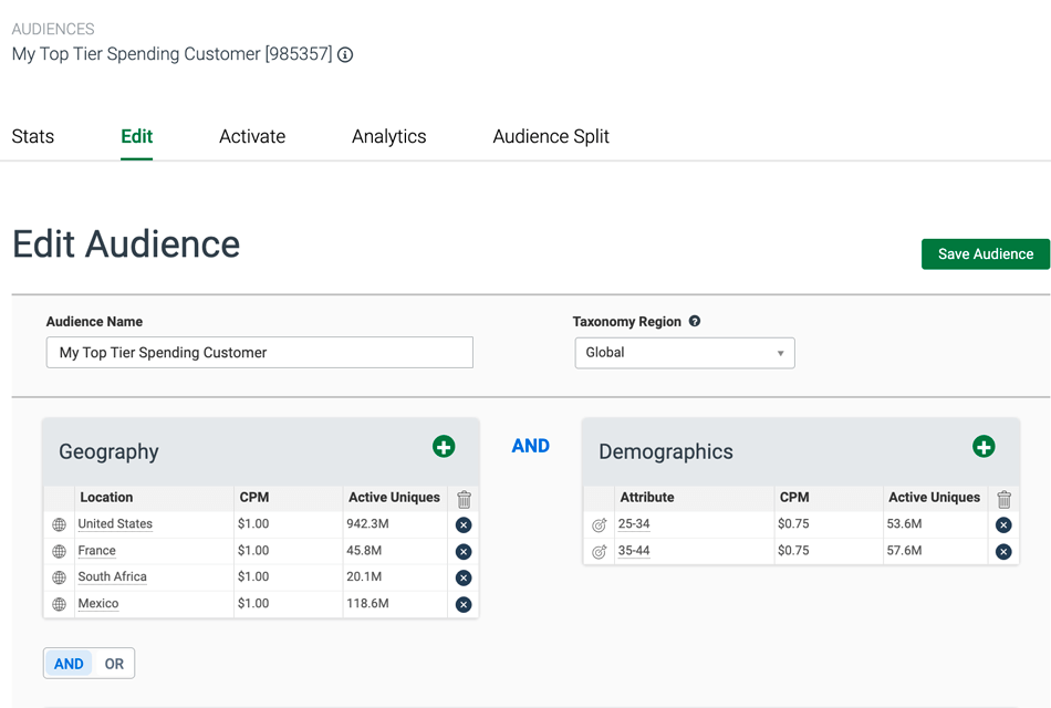 lotame programmatic advertising platform interface
