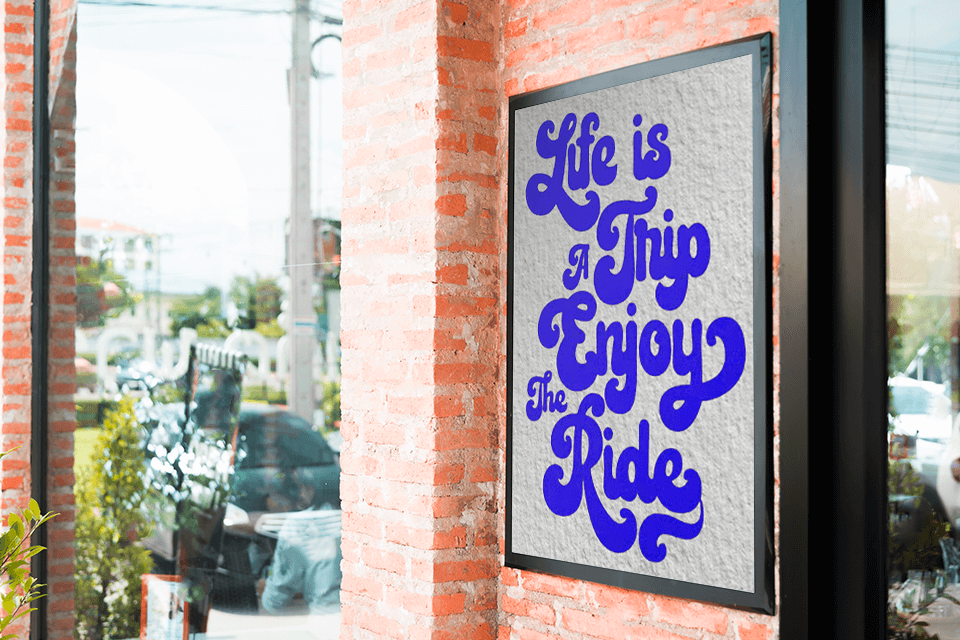 lovadelic vintage typography