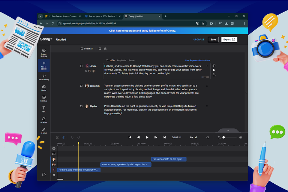 lovo.ai best text to speech converter