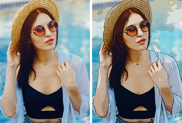 low poly photoshop action tasuta allalaadimine
