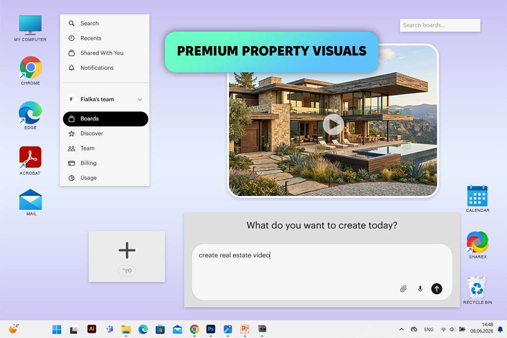 luma ai real estate video generator