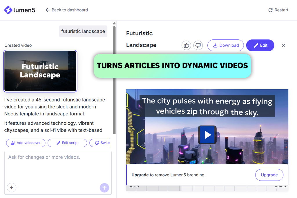 lumen5 runway alternative