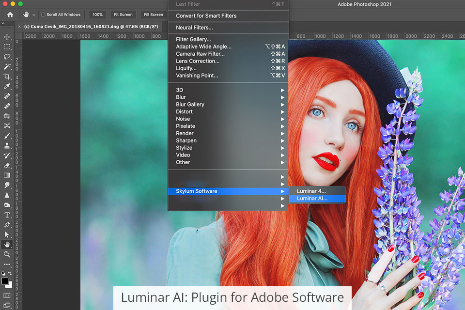luminar المساعد ai