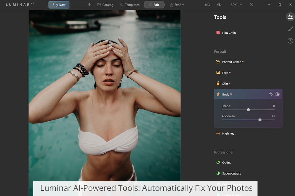 luminar أدوات الذكاء الاصطناعي