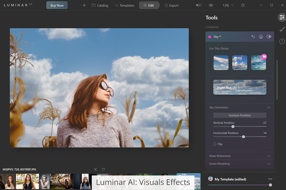 luminar ai visual effects