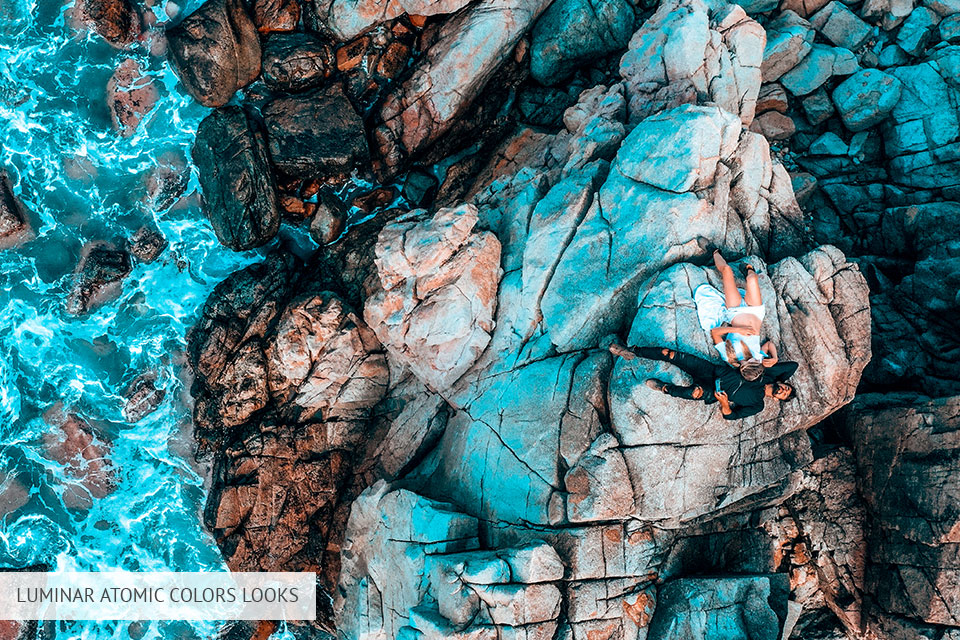 تبدو الألوان الذرية لومينار