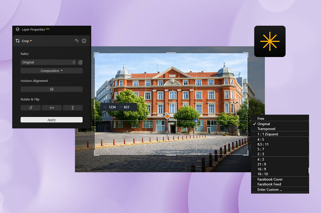 luminar crop