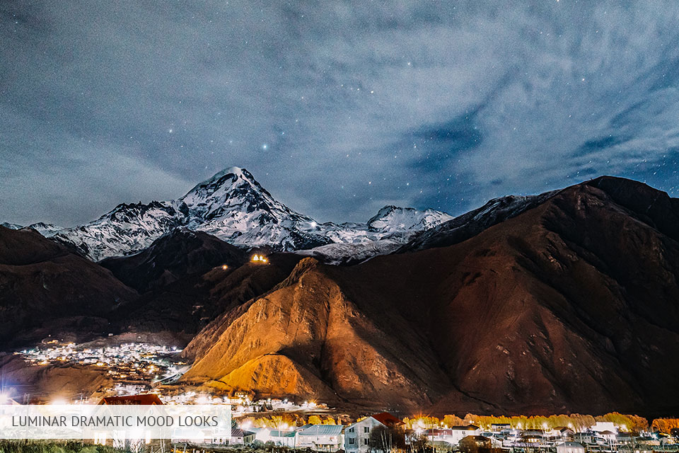 يبدو المزاج الدرامي luminar