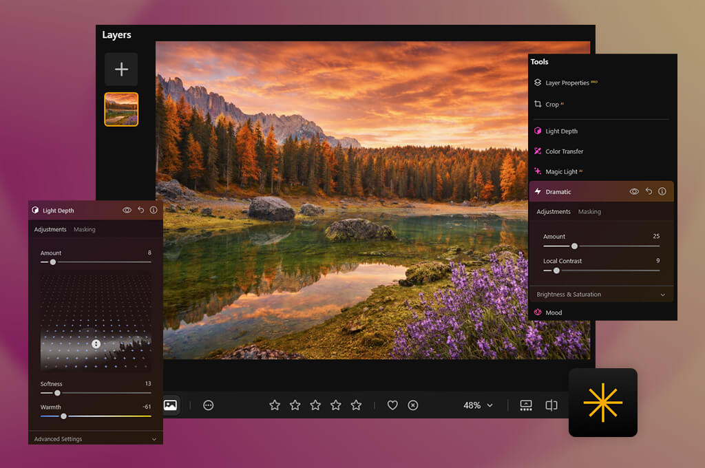 luminar landscape editing