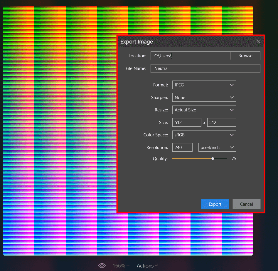 luminar luts review export