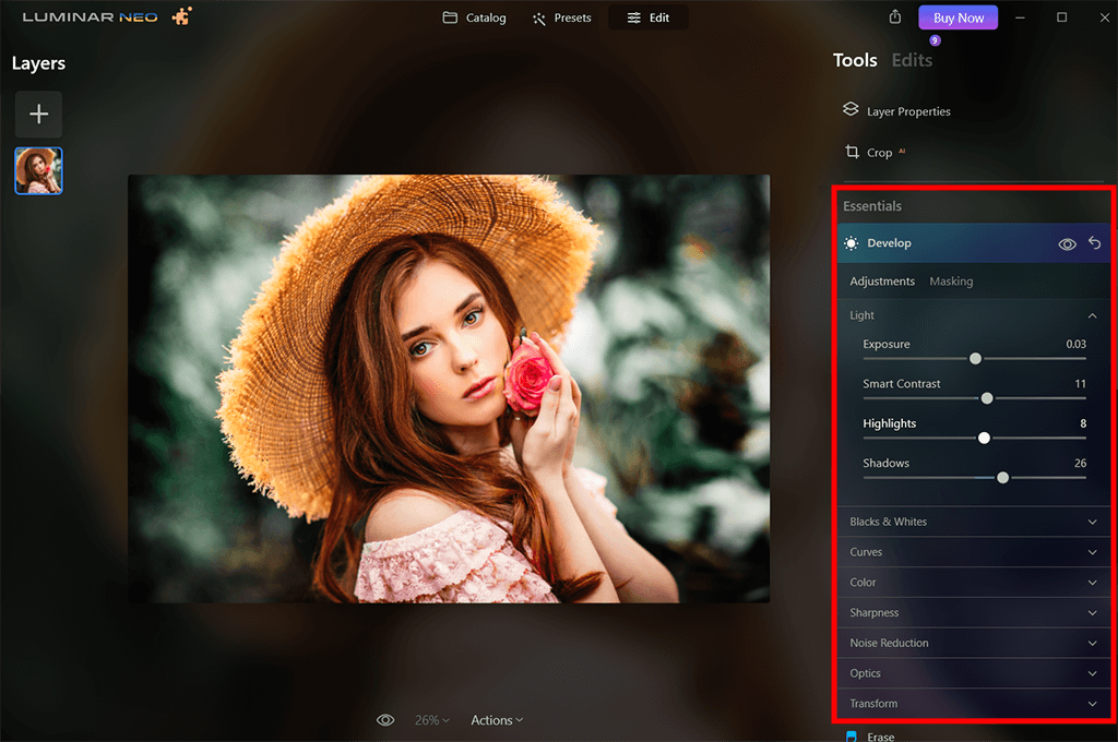 luminar luts review photo creation