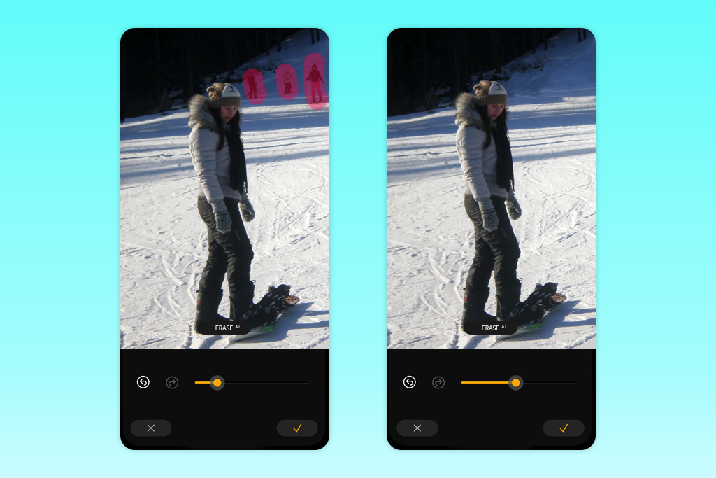 luminar mobile erase and raw editing