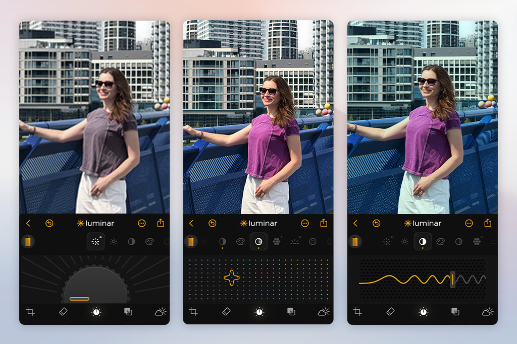 luminar mobile raw photo editing app
