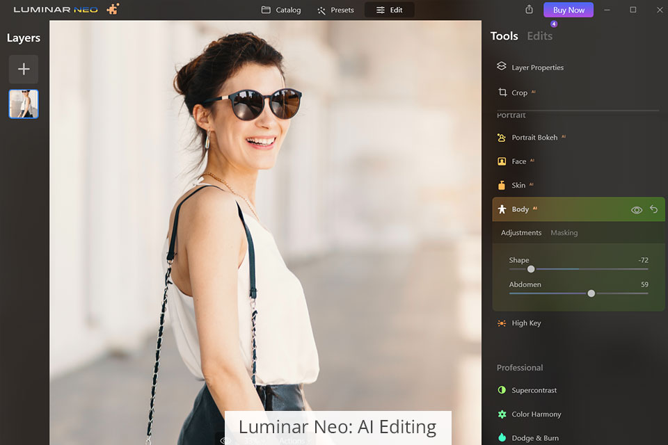 luminar neo ai editing
