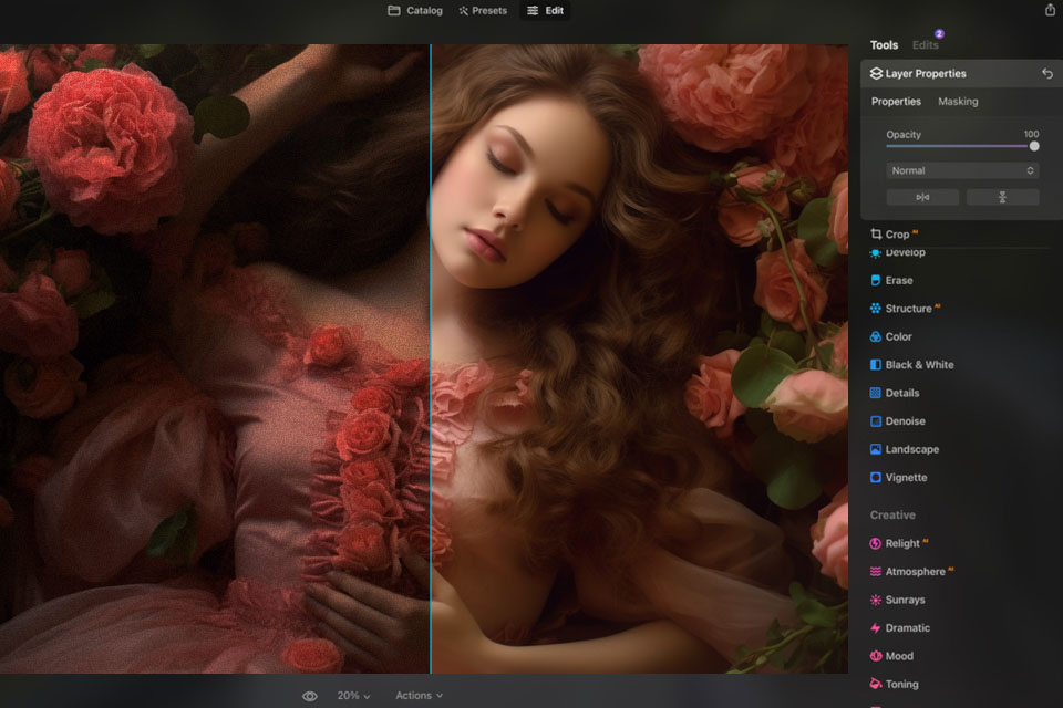 luminar neo ai photo editor