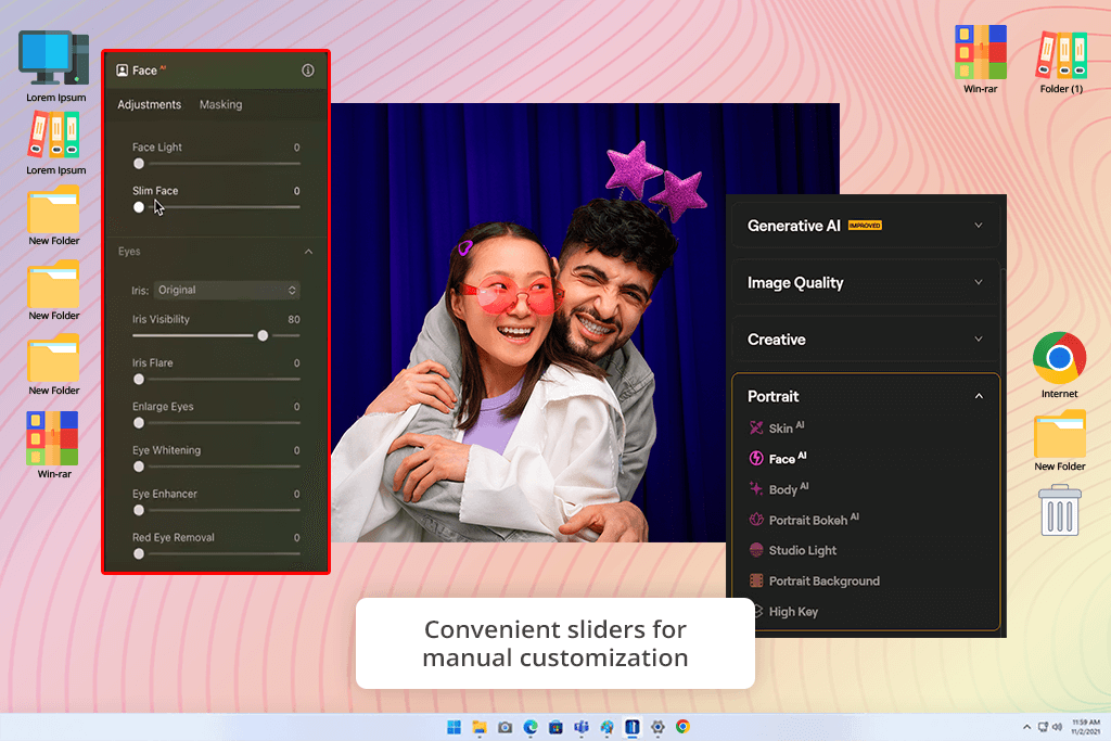 luminar neo ai photo editor