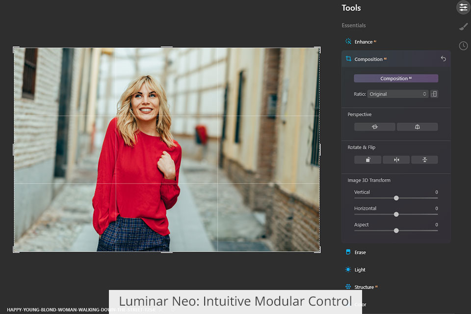 luminar neo intuitive modular control