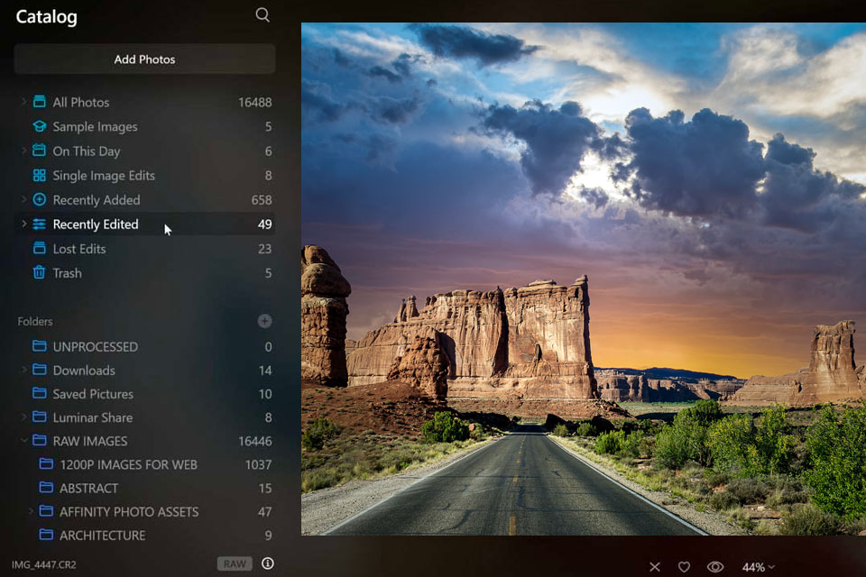 luminar neo photoscape alternative interface