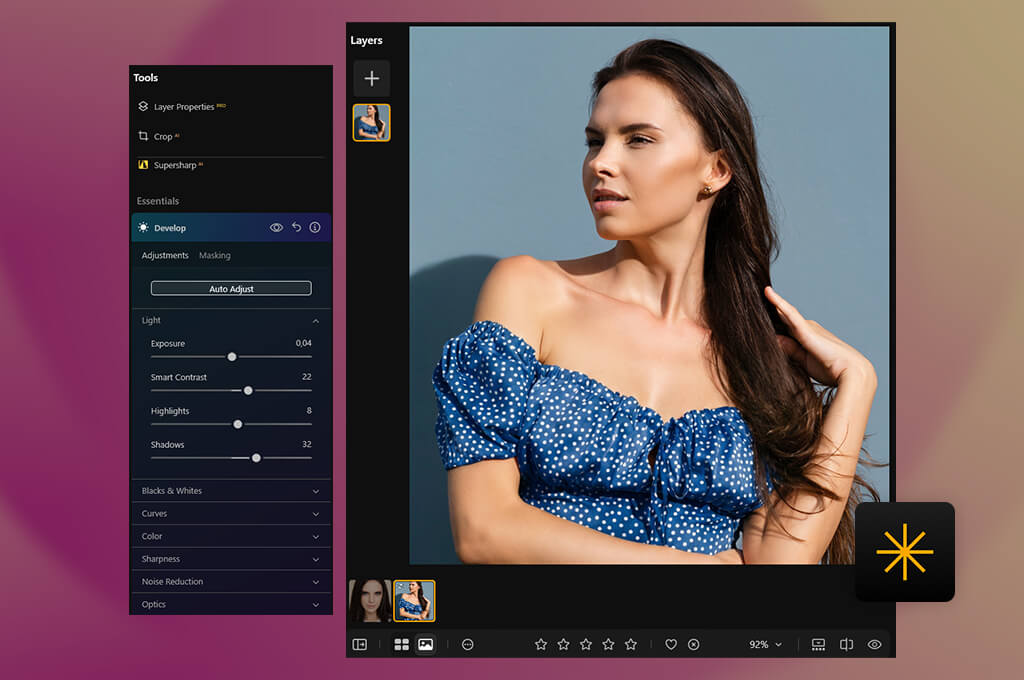 luminar tools