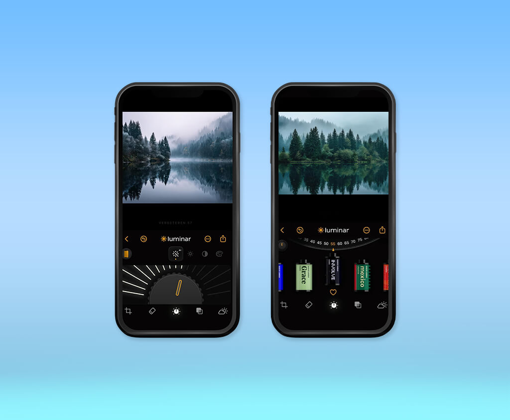 luminar mobile cover