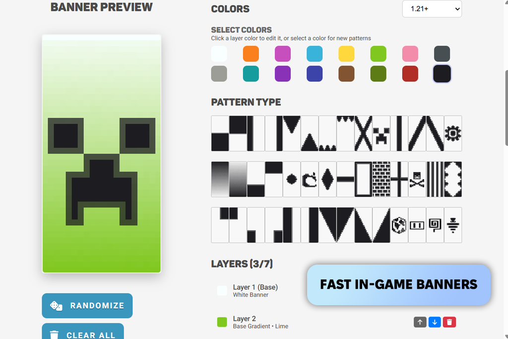 lunar client minecraft banner tools
