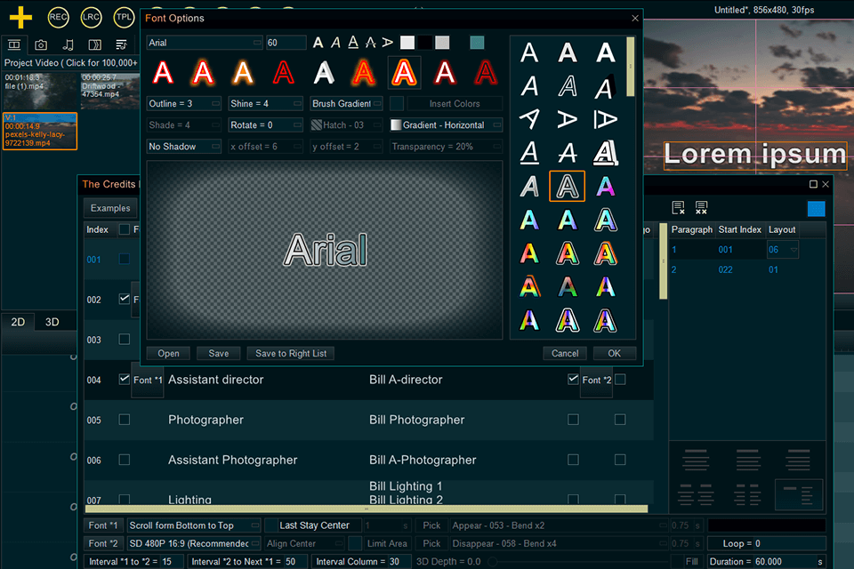 lyric video maker full mode