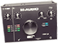 m-audio air 192/4 audio interface for shure sm7b