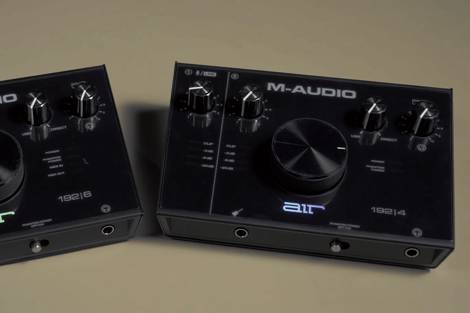 m-audio air 192i6 audio interface for logic pro x