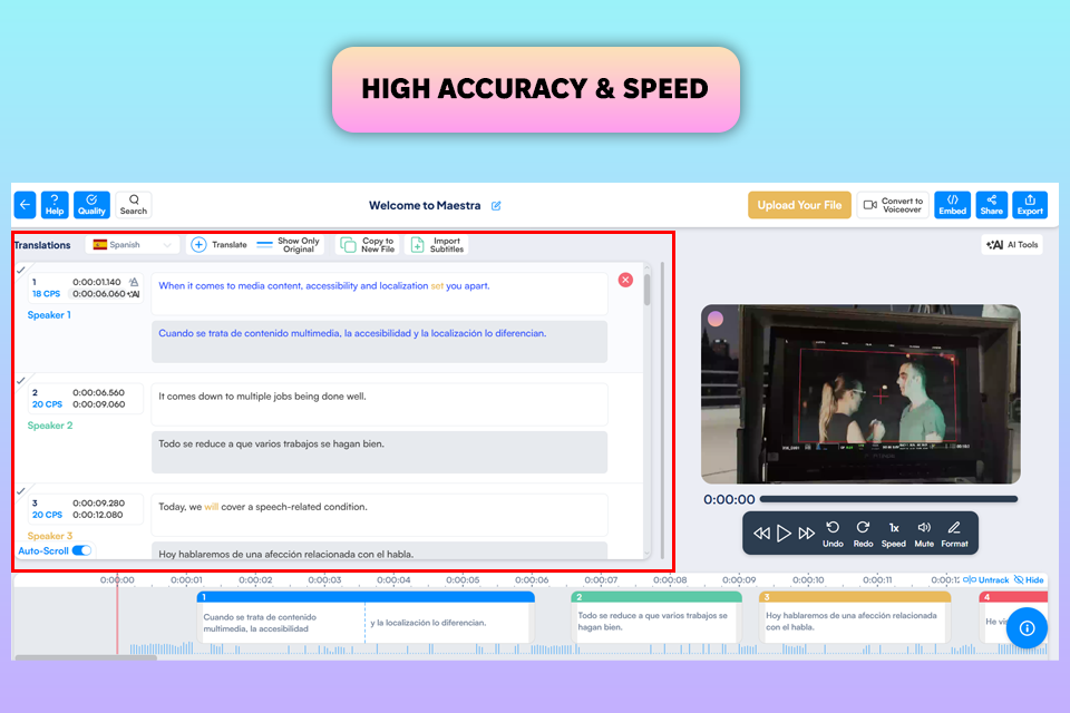 maestra ai software