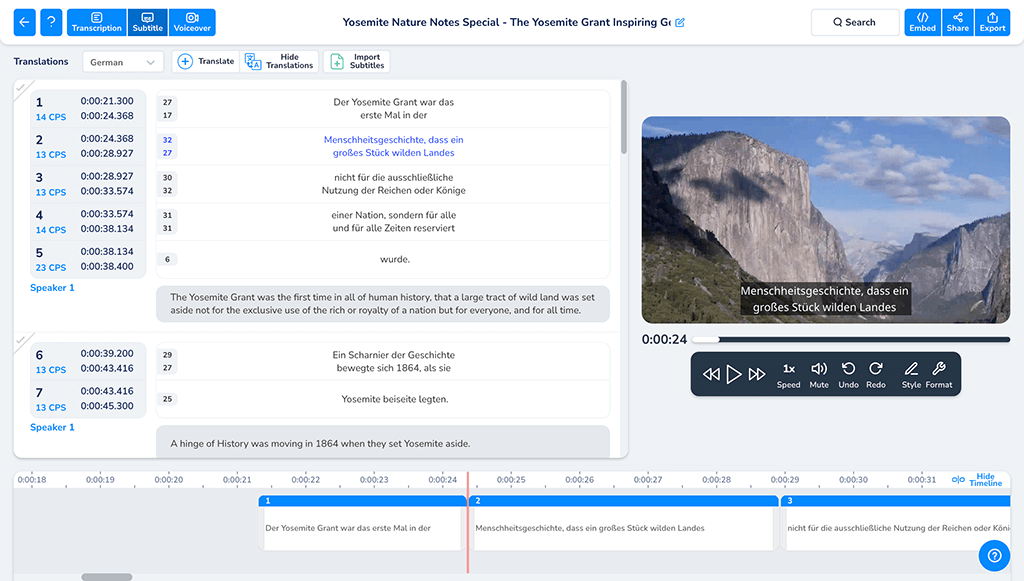 maestra caption generator