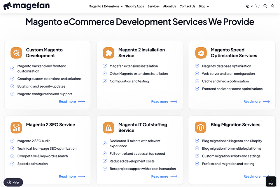 magefan magento development company