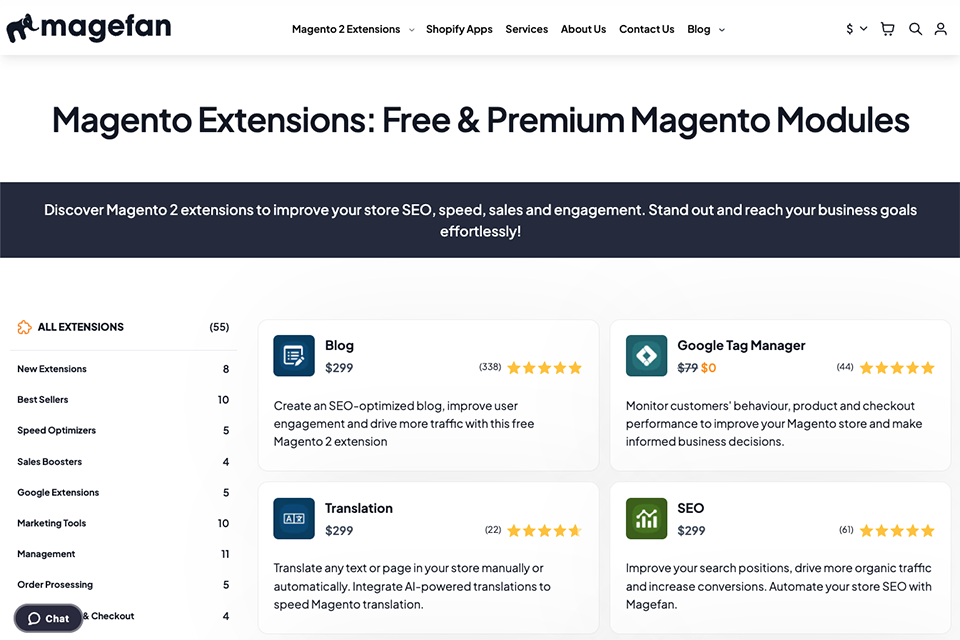 magefan magento extensions